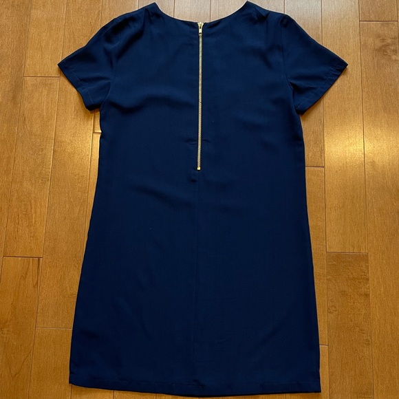 Lulu’s Shift and Shout Navy Blue Shift Dress in XS - Picture 6 of 7